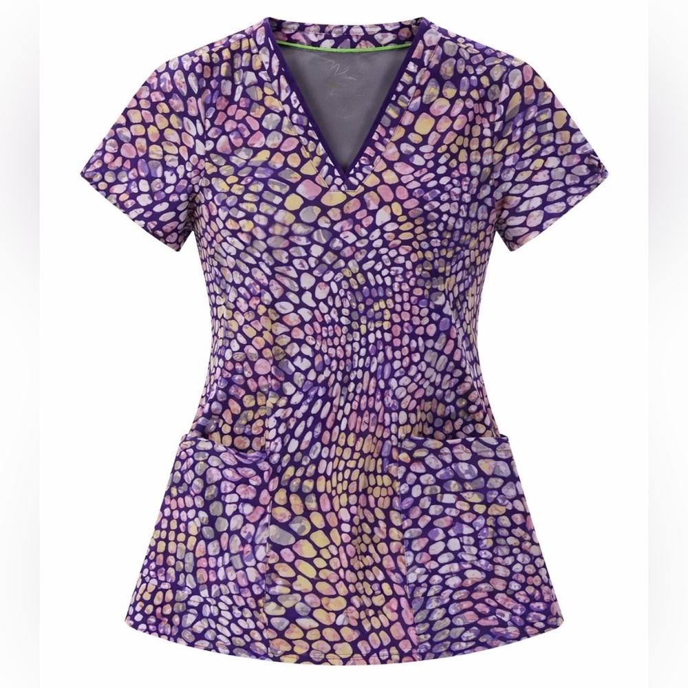 Healing Hands Scrub Top Sz XS